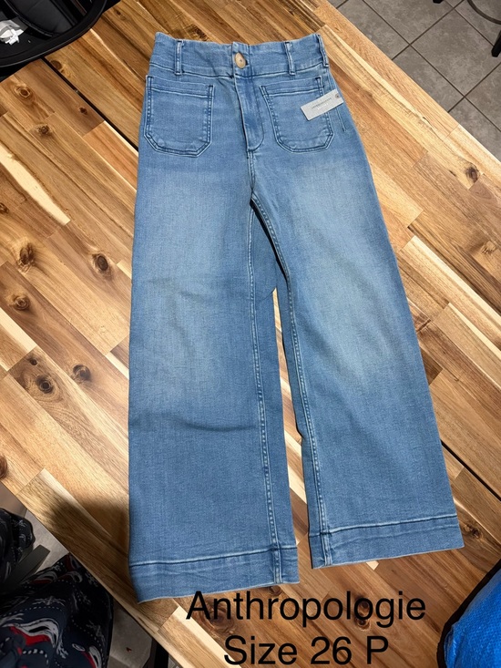 Anthropologie Denim - Anthropologie Light Blue Wide Leg High-Rise Jeans